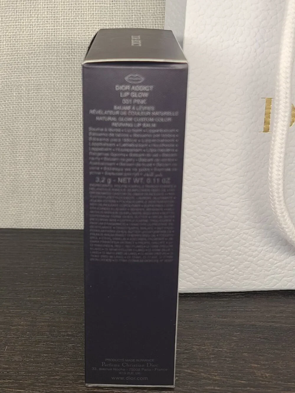 NEW Dior Addict Natural Glow Lip Essentials 3pc Set with Dior Gift Bag - Picture 6 of 12